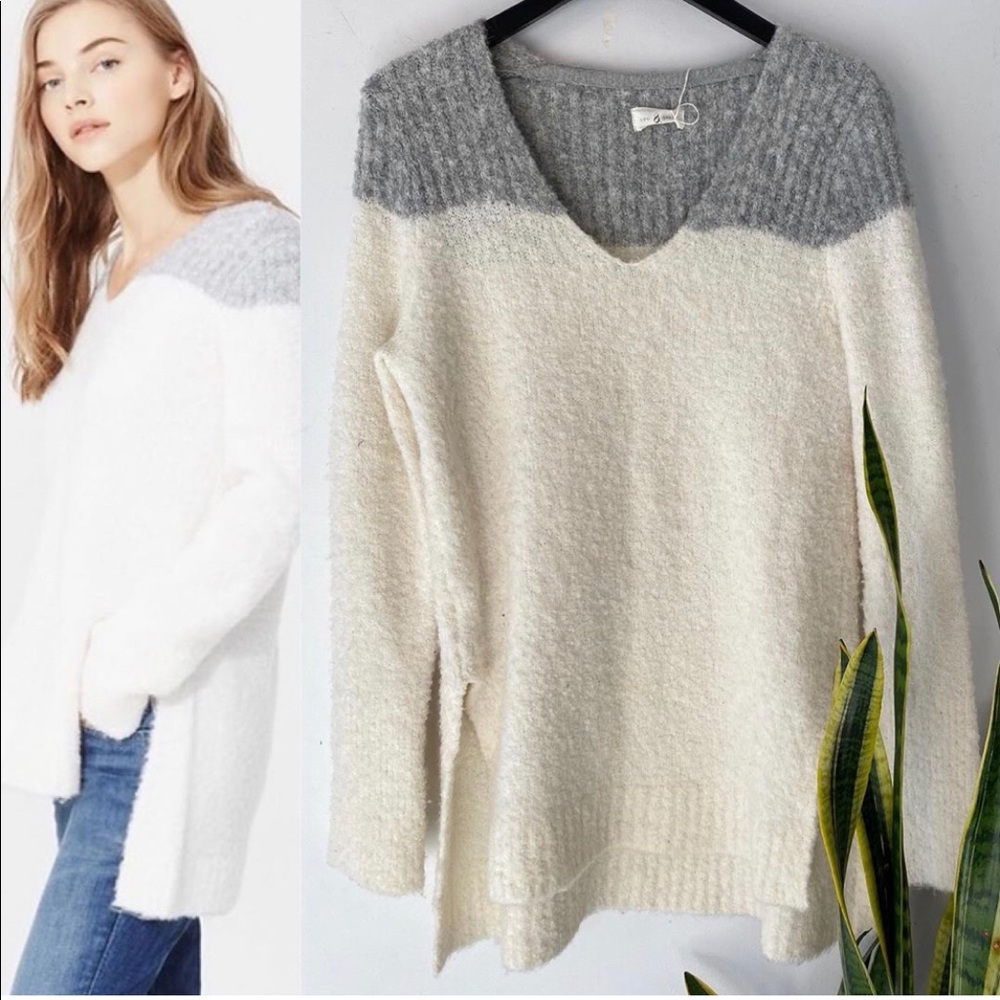 Lou and Grey Boucle Tunic Sweater